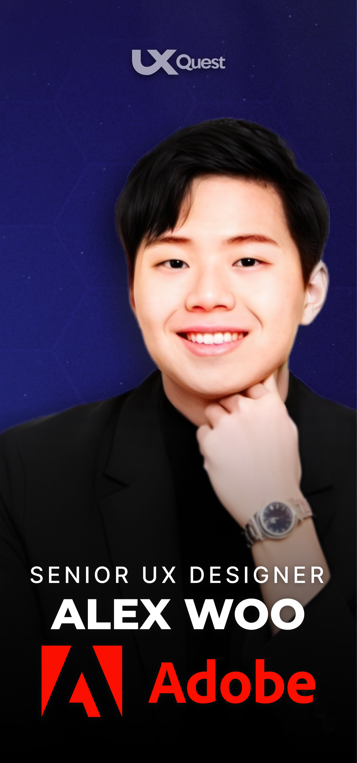 Alex Woo - UX Designer e instrutor de workshop na UX Quest