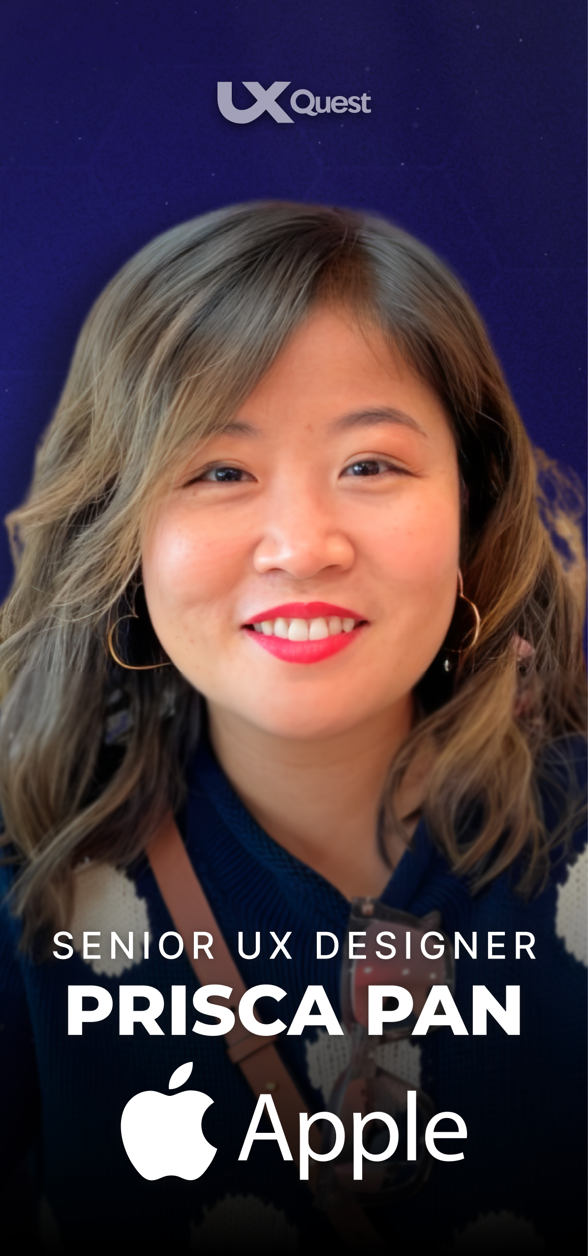 Prisca Pan - Product Designer e instrutora de workshop na UX Quest